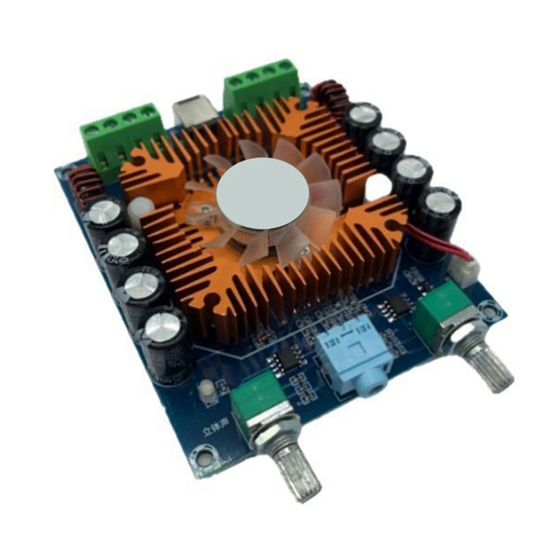 

A39Q-XH-A372 Audio Amplifier Board TDA7850 Four Channel 50Wx4 HIFI Car Stereo Subwoofer Amplifier Bass AMP Home Theater