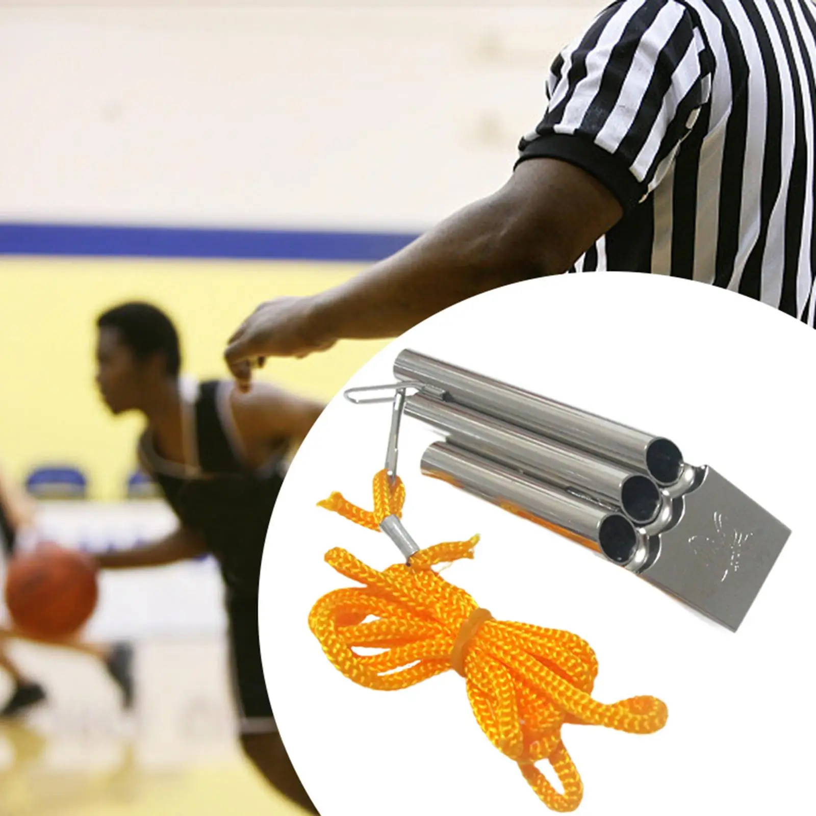 Sports Whistle with Lanyard for Competition Football Match Game Volleyball