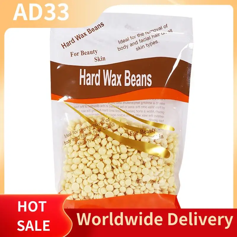 2025 New300g Waxing Wax Beans For Hair Removal Full Body Hot Film Hard Depilatory Wax Beads For Wax Heater Machine Easy To Use H