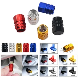 4/8PCS Car Tire Stem Valve Caps Aluminum Alloy Car Wheel Tire Valve Rim Stem Covers Airdust Waterproof For Automobiles Motorcycl