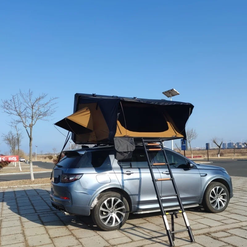 DrunkenXp 2.1m Premium Space Luxury Version Outdoor Aluminum Hard Shell SUV Car Roof Top Tent