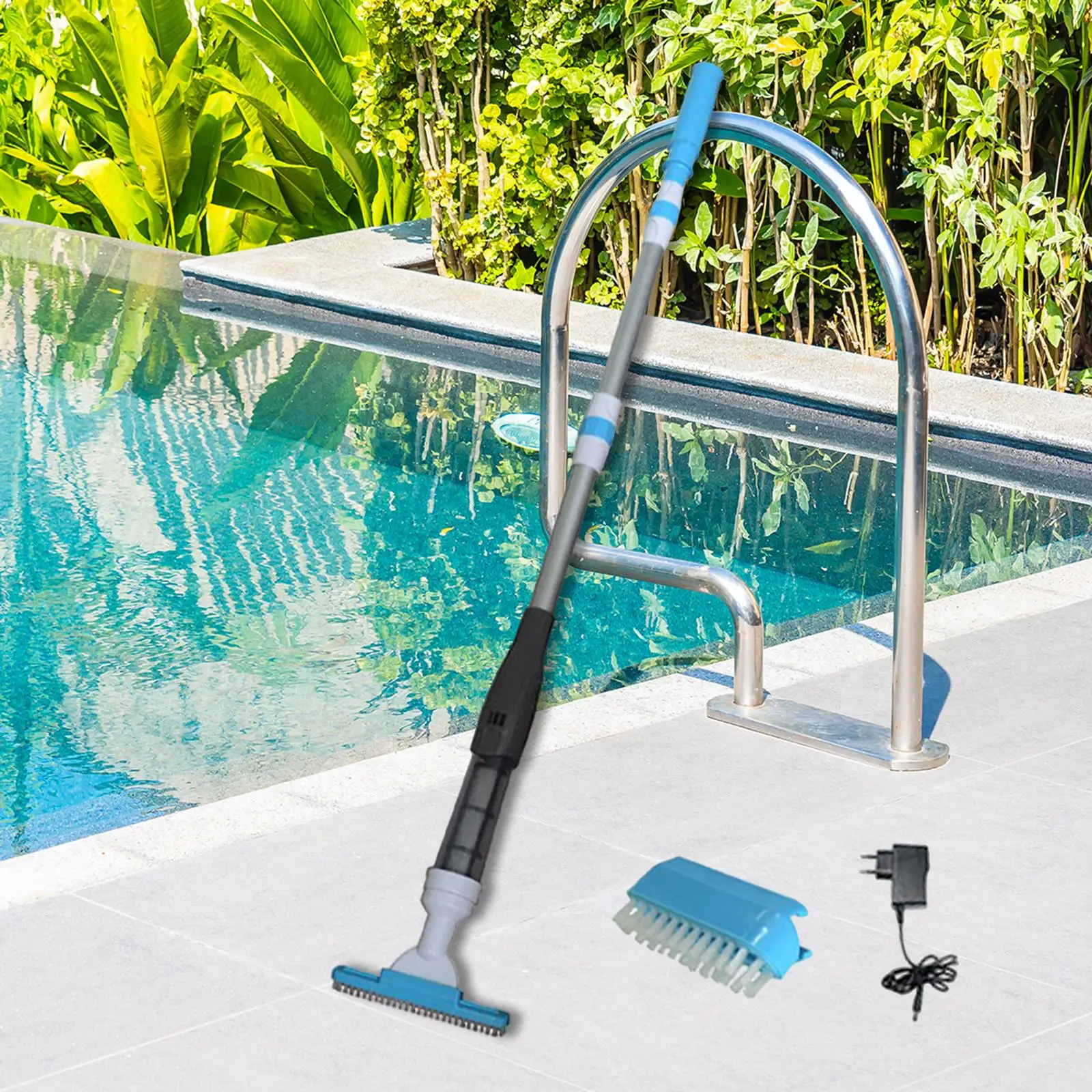 

Swimming Pool Vacuum Easy to Use Floor Wall Steps Cleaning Tool for Ponds in Ground Pool above Ground Pool SPA Water Fountains