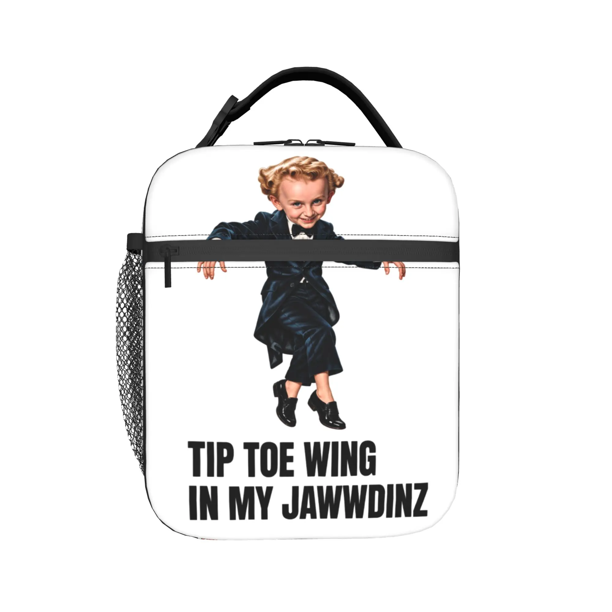 Rumpelstiltskin Tip Toe Wing Meme Fairy Tale Insulated Lunch Bag Thermal Bag Lunch Container Tote Lunch Box Food Storage Bags