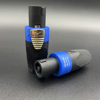 NEUTRIK 4 core NL4FX connector audio plug professional speaker power amplifier speaker connector Ohmic head connector