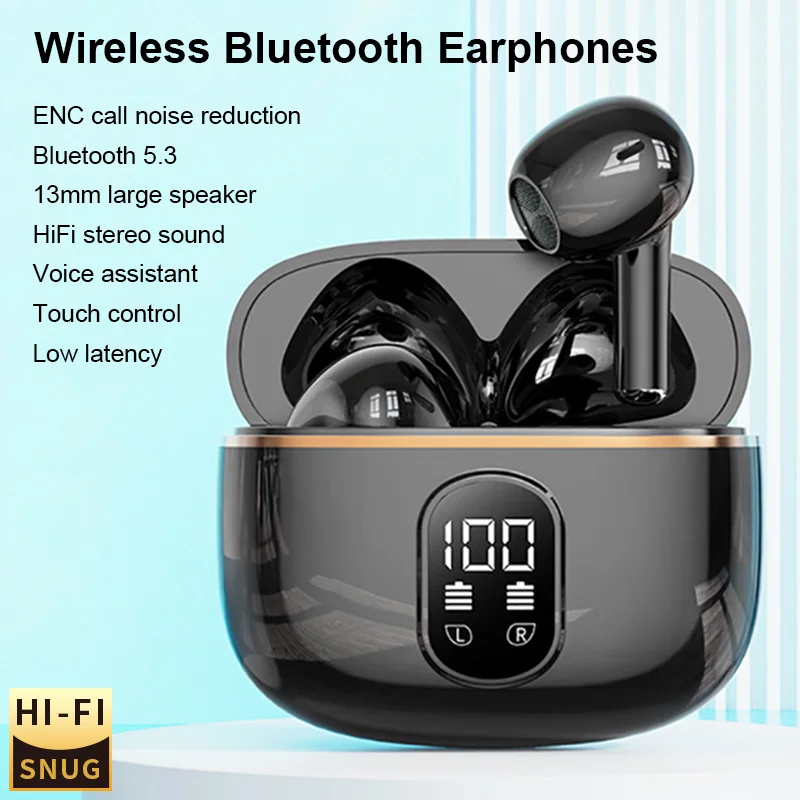 

Newest Bluetooth Earphone Pro4-Plus Wireless Headphone HiFi Music Stereo Headset A87 Pods Earbuds TWS For Xiaomi iPhone Air pad