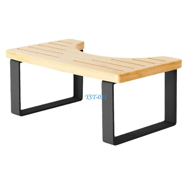 E15A Adjust Height Step Stool Ergonomic Toilet Footrest for Toilet Use Promotes Healthy Digestion & Position Gift
