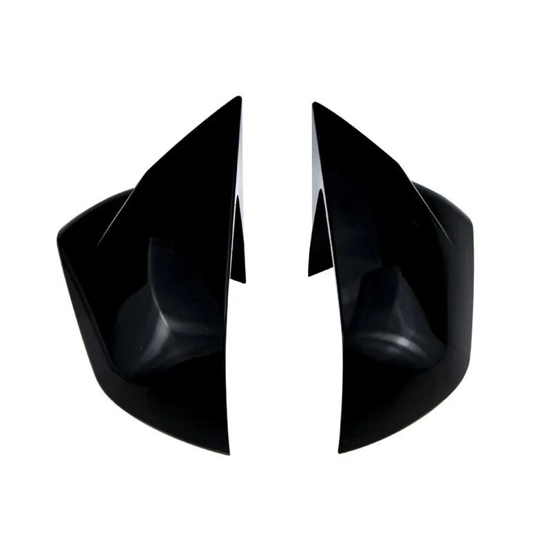 لسيارة فورد موستانج غلاف مرآة عكسي قياسي أمريكي، غطاء مرآة الرؤية الخلفية على شكل قرن لصق الديكور #6