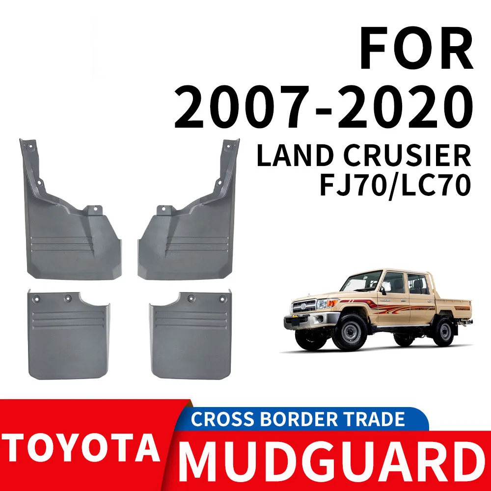 

For 2007-2020 TOYOTA FJ CRUISER FJ70/LC70,Mudflaps Front Rear Flares Splash Guards Cover Car Accessoie