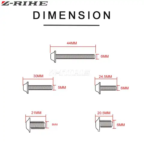 För Honda VTR1000F FV/FW/FX FIRESTORM VTR 1000F 1997-2005 VTR1000 F Motorcykelkåpa Skruv Vindruta Kaross Fjäderbultar Kit 10 best sales Honda VTR1000 - №9