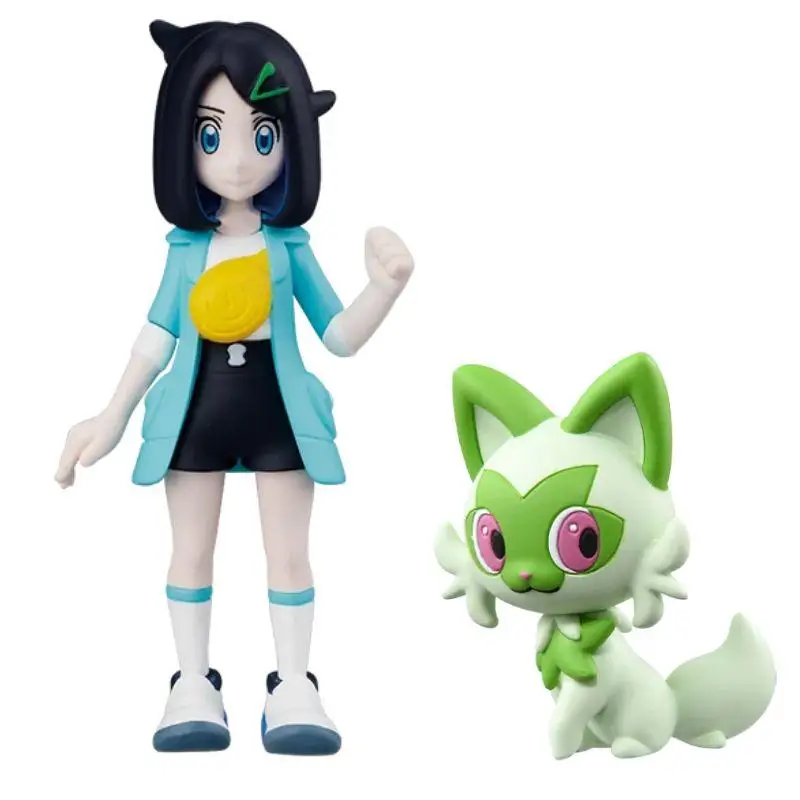 

TOMY Pokemon Figures Pokémon Trainer Liko 6cm PVC Models Perfect Anime Collection Gift Toy