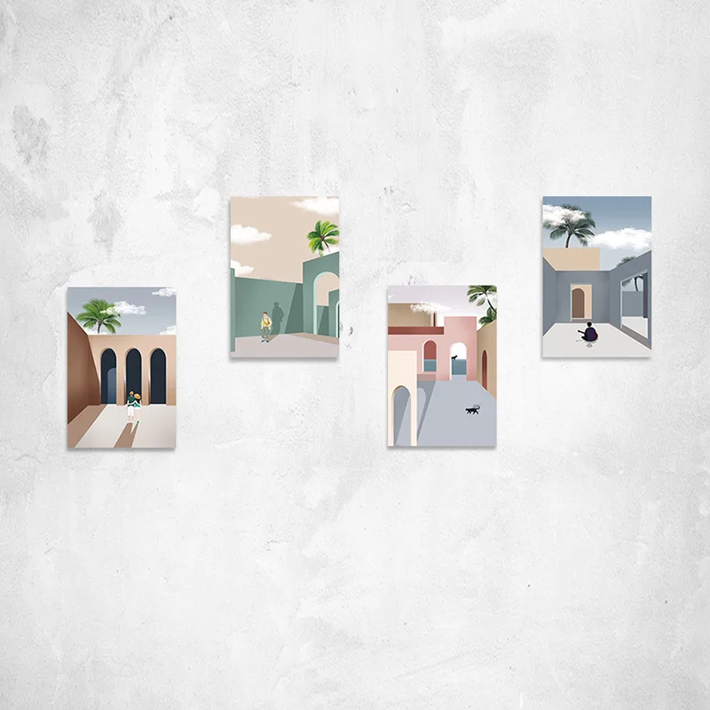 إنس موراندي-لون بطاقة صورة ، ب & ب بطاقة زخرفة الجدار ، الدعائم اطلاق النار ، بطاقة الخلفية الأدبية