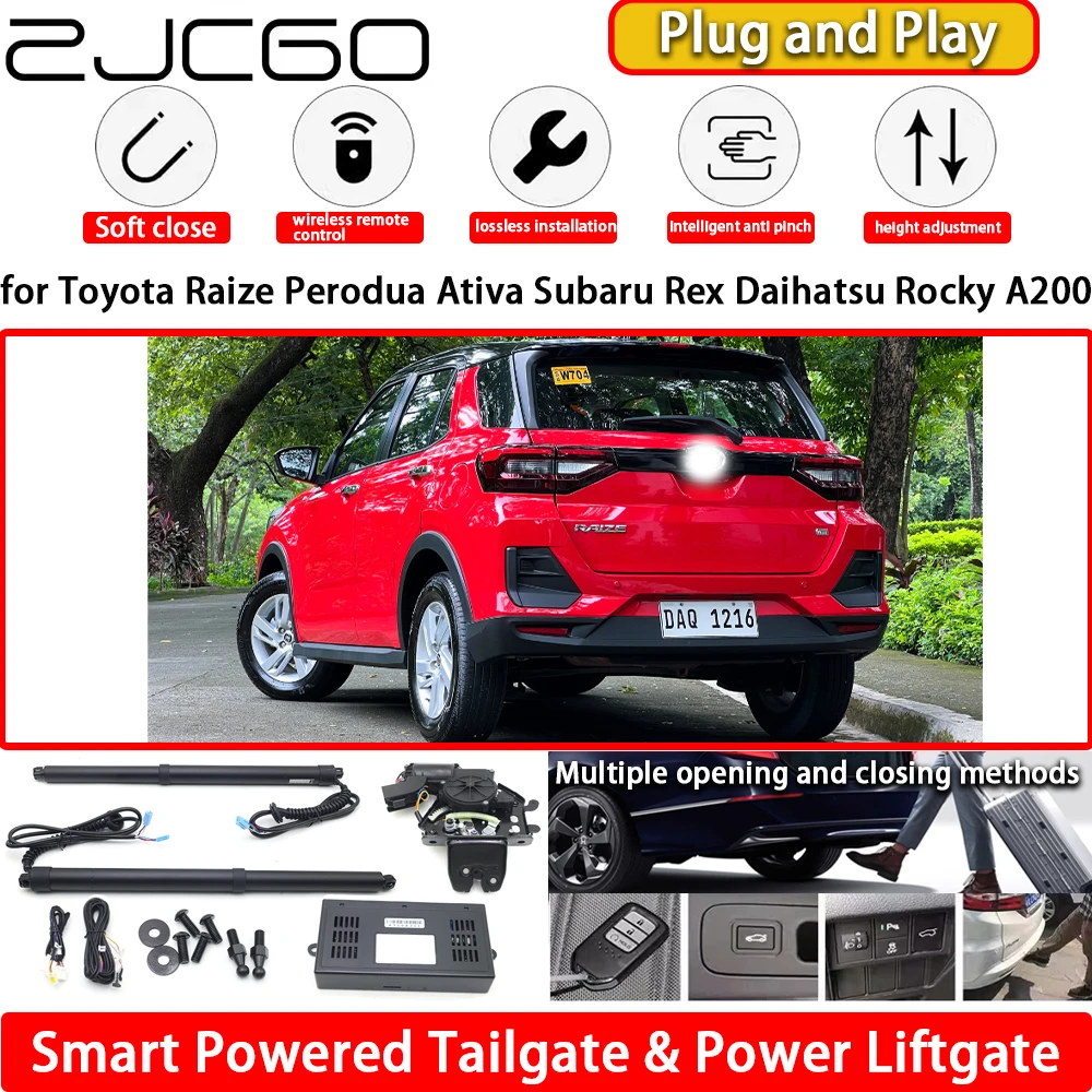 

for Toyota Raize Perodua Ativa Subaru Rex Daihatsu Rocky A200 Automatic Electric Powered Tailgate Power Liftgate Tail Gate Lift