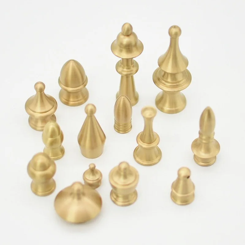 Crystal All-copper Desk Lamp Connector, Brass Screw Cover, Copper Screw Cover M10 Copper Tooth All-copper Lighting Accessories