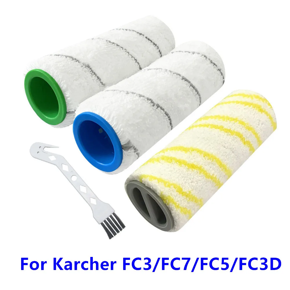 

2/4 шт., моющиеся щётки для пылесоса Karcher FC3/FC7/FC5/FC3D