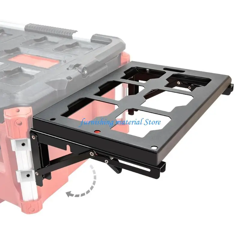y5gd سميكة الصلب مرفق Workbench للطي لأدوات تنظيم أسطح إصلاح مستقرة التصميم القابل للطي يوفر المساحة