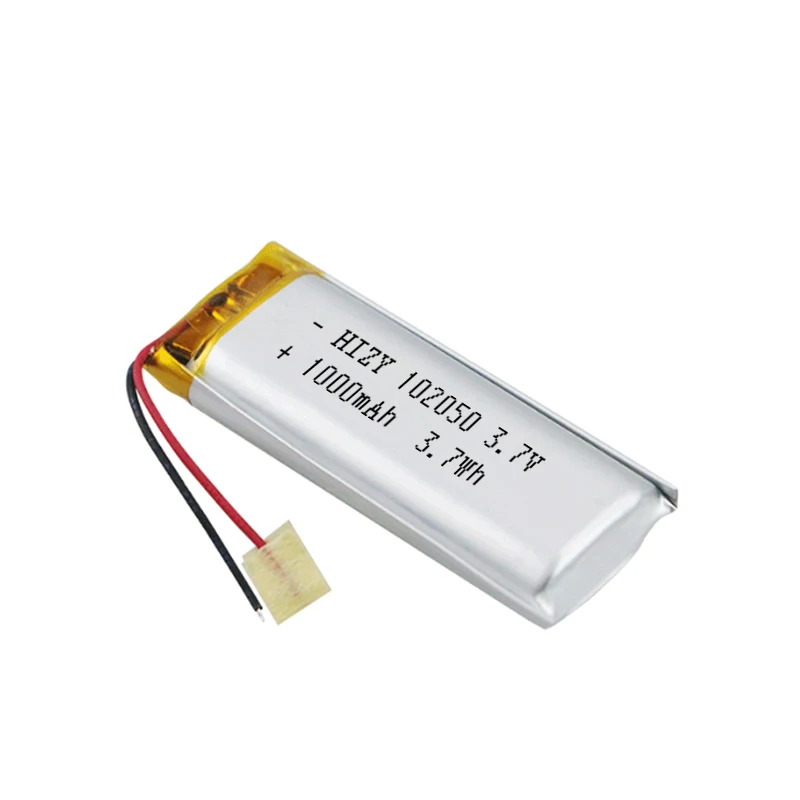 

Wholesale 102050 3.7v 1000mah Li Ion Lipo Polymer Battery for Fishing Lights