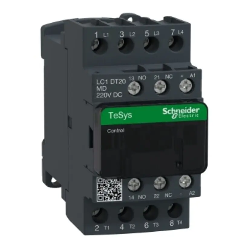 

Schneider contactor LC1DT20MDC 220VDC contactor 4Poles 20A