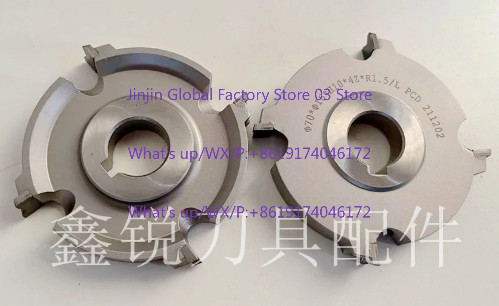 1 SET  Edge banding machine diamond tool Edge banding machine tool 70  16  10  4Z * R1.5 diamond tool