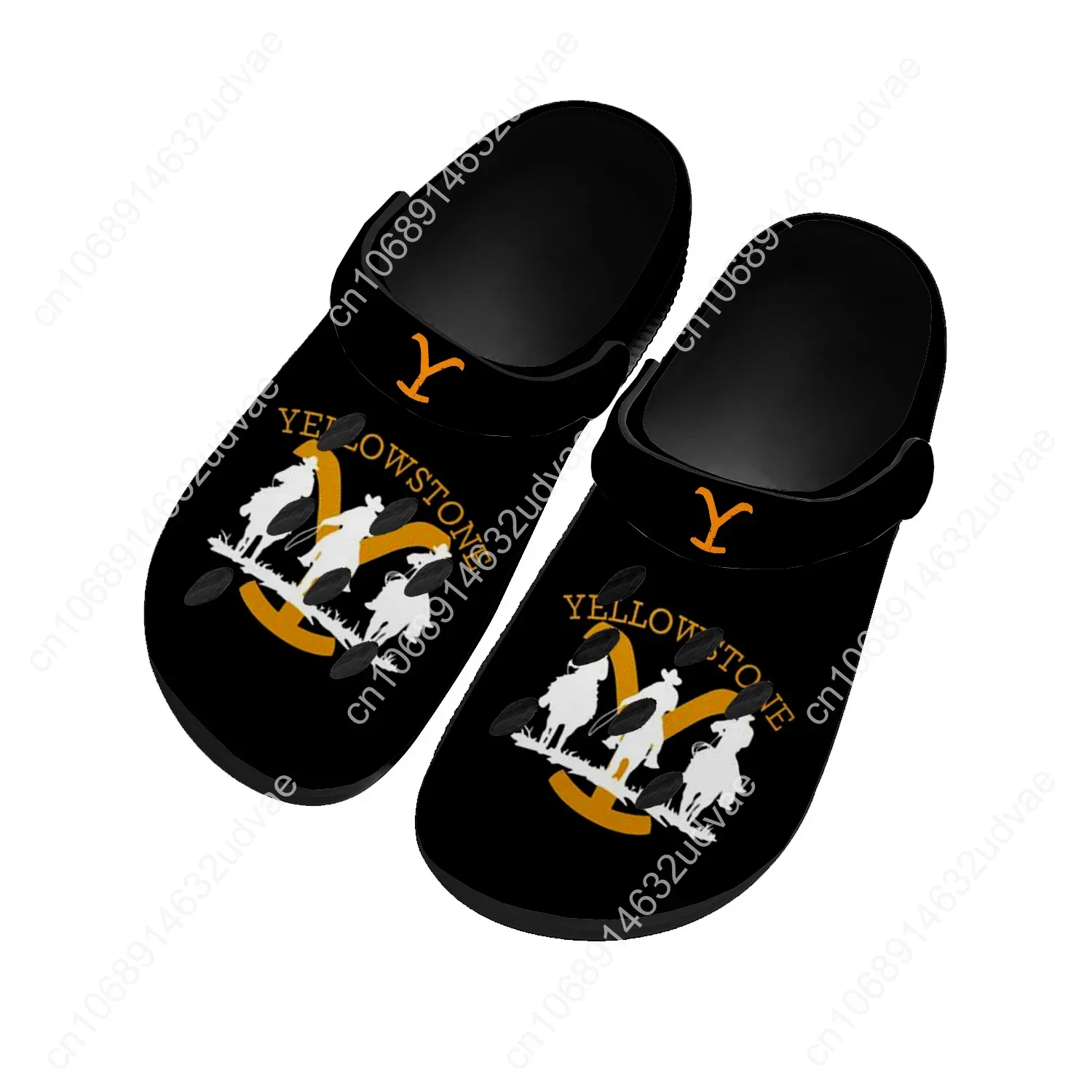 Yellowstone Water Shoes Mens Womens High Quality Fashion Home Garden Clogs Custom Sandals Beach Breathable Hole Slippers 2