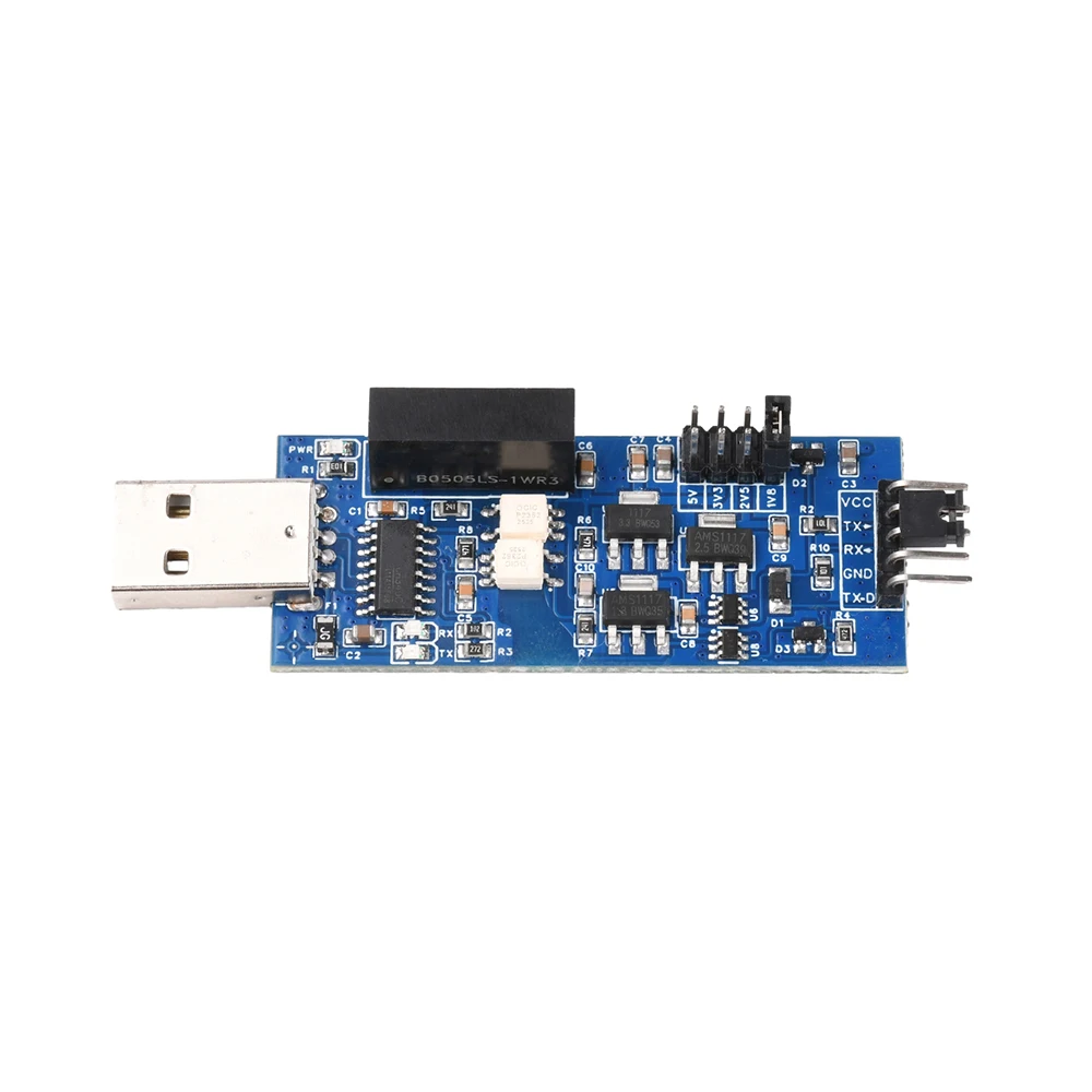 CH340 Photoelektrisches Isolations-Seriellportmodul USB zu TTL Seriellportmodul 5V 3,3V 2,5V 1,8V Vierstufige USB-Schnittstelle – Detail 6