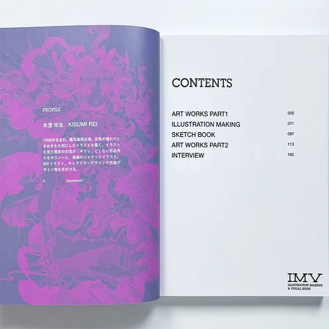 Kisumi Rei First Art Book Akogare, Charming Girls Illustrations, Pixiv Artist Japanese Original, Making & Visual