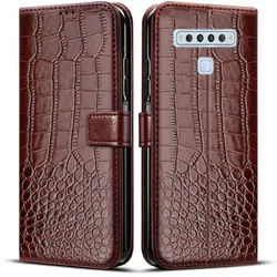 Luxury Wallet Magnetic Flip Leather Case For TCL 20 10 SE Pro 5G 20L Lite Plus 20E 20Y 20S 10L PLEX Shockproof Back Cover