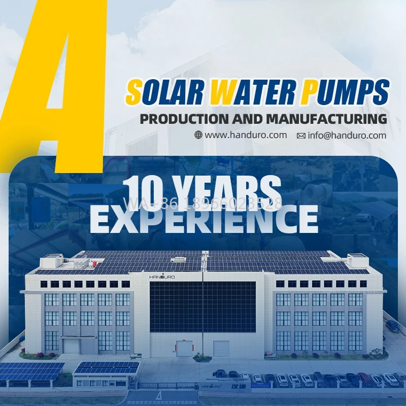 

Irrigation Solar Submersible Water Pump for Agriculture Handuro 30m/h Solar Pump