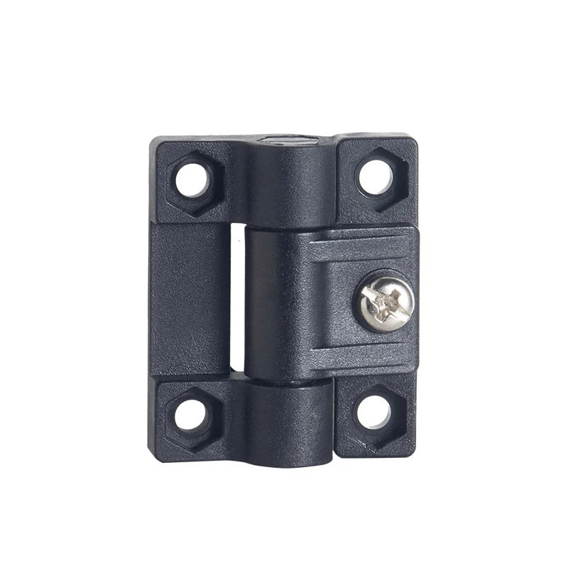

3PCS HL079 Electric Cabinet Box Hinges Black Damping Hinges Industrial Equipment Metal Cabinet Door Hinges Hardware Accessories