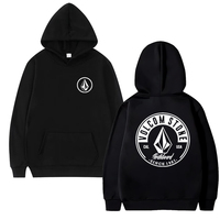 Hot Sale New in Fashion Y2k Hoodies Men Women Volcom Stone Double Sided printed Sweatshirt Unisex Fleece Long sleeve pullovers
