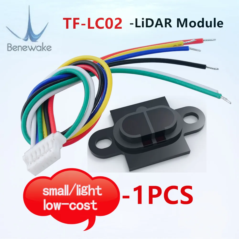 Benewake laser radar TF-LC02 Lidar Ranging Module High Precision ToF Sensor UART DC 3-3.6V for Sweeper Robot Smart Home