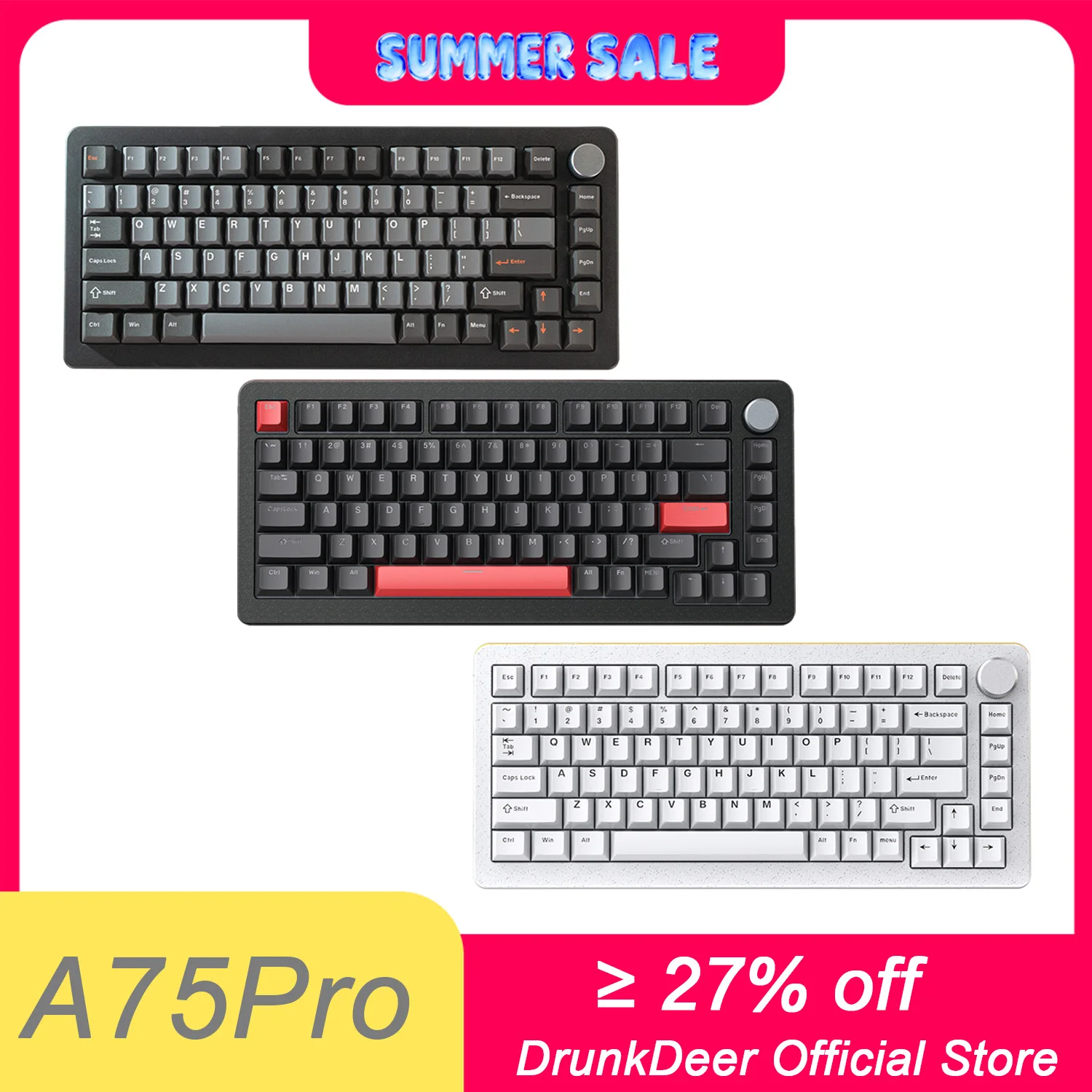 DrunkDeer A75 Pro HE Magnetic Keyboard