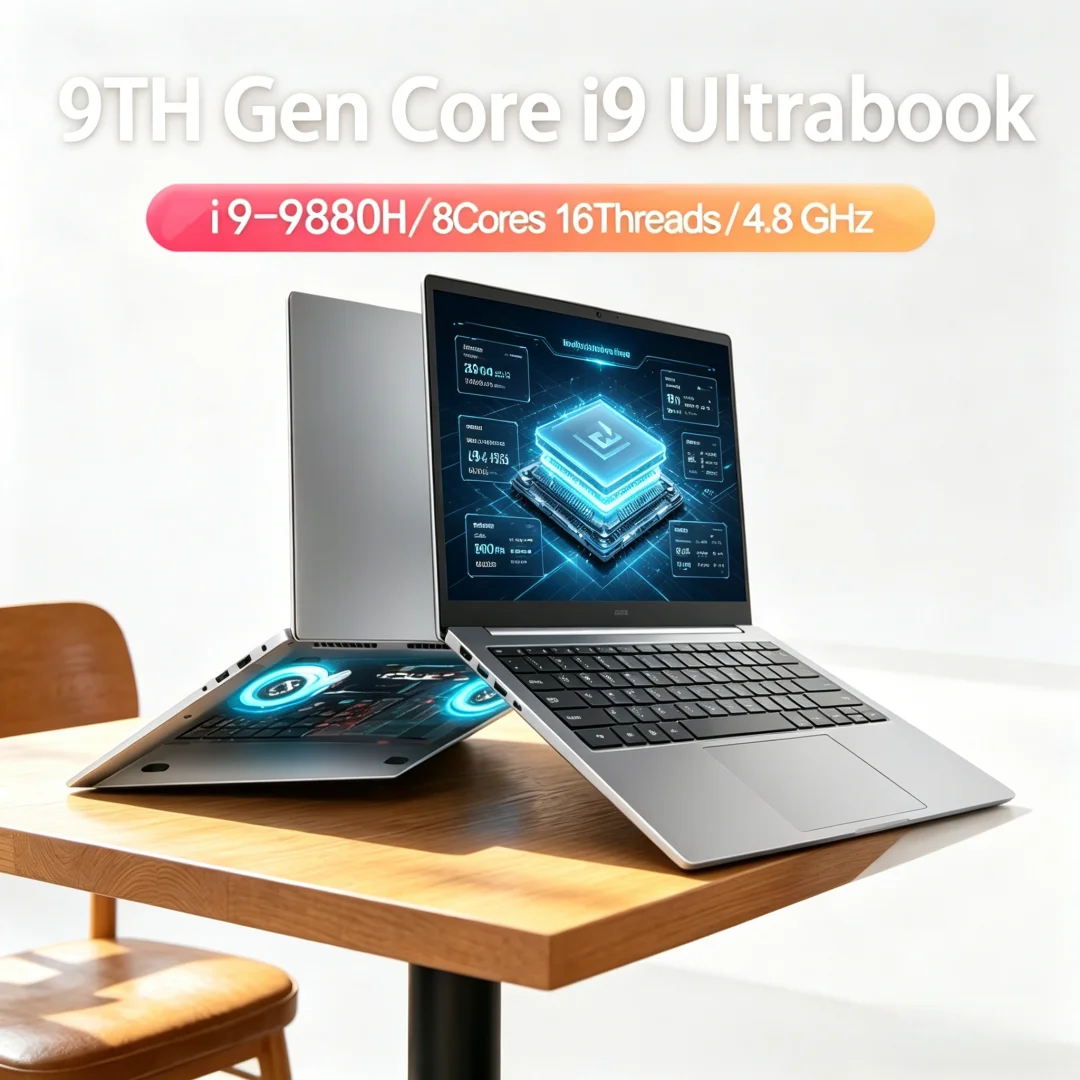 

Breathtaking Top-Grade 15.6 Inch Laptop Intel Core I9-12900H/i9-10885H Windows 11 Pro 2DDR4 2M.2 SSD Ultrabook Computer Fingerpr