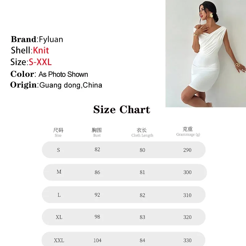 2025 moda feminina roupas vestido gola irregular sem mangas bodycon vestido branco emagrecimento mini vestido festa de aniversário vestidos de baile