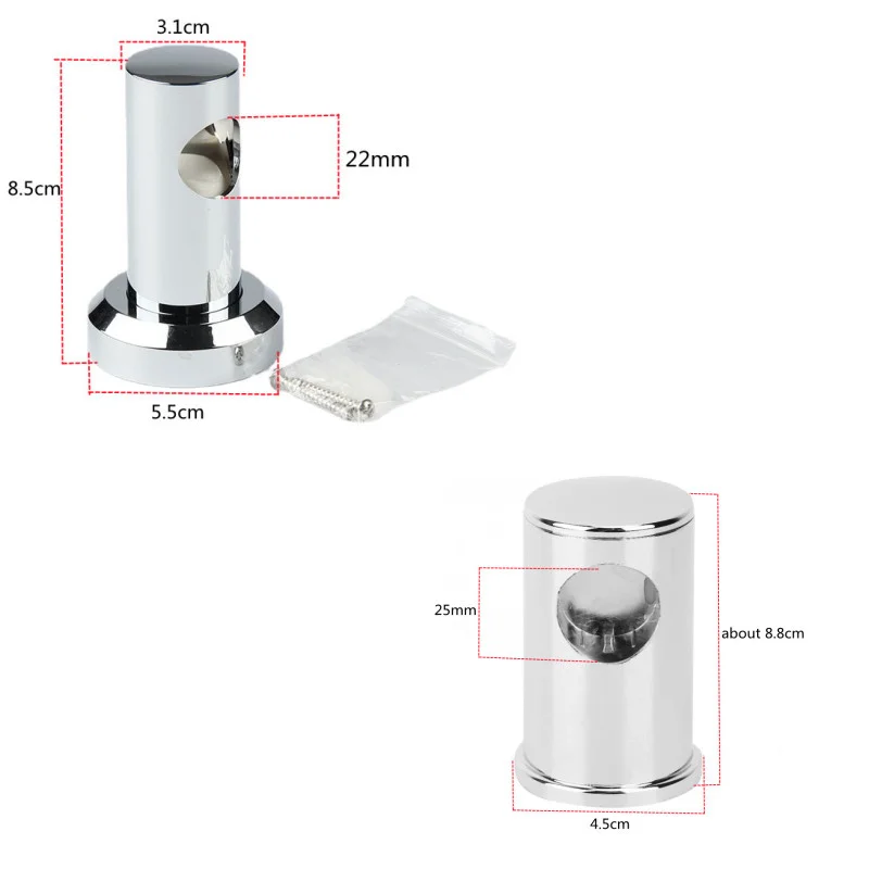 Soporte de riel de elevación para cabezal de ducha, Base fija ajustable ABS, adaptador de tubo, accesorios de baño, 1 piezas