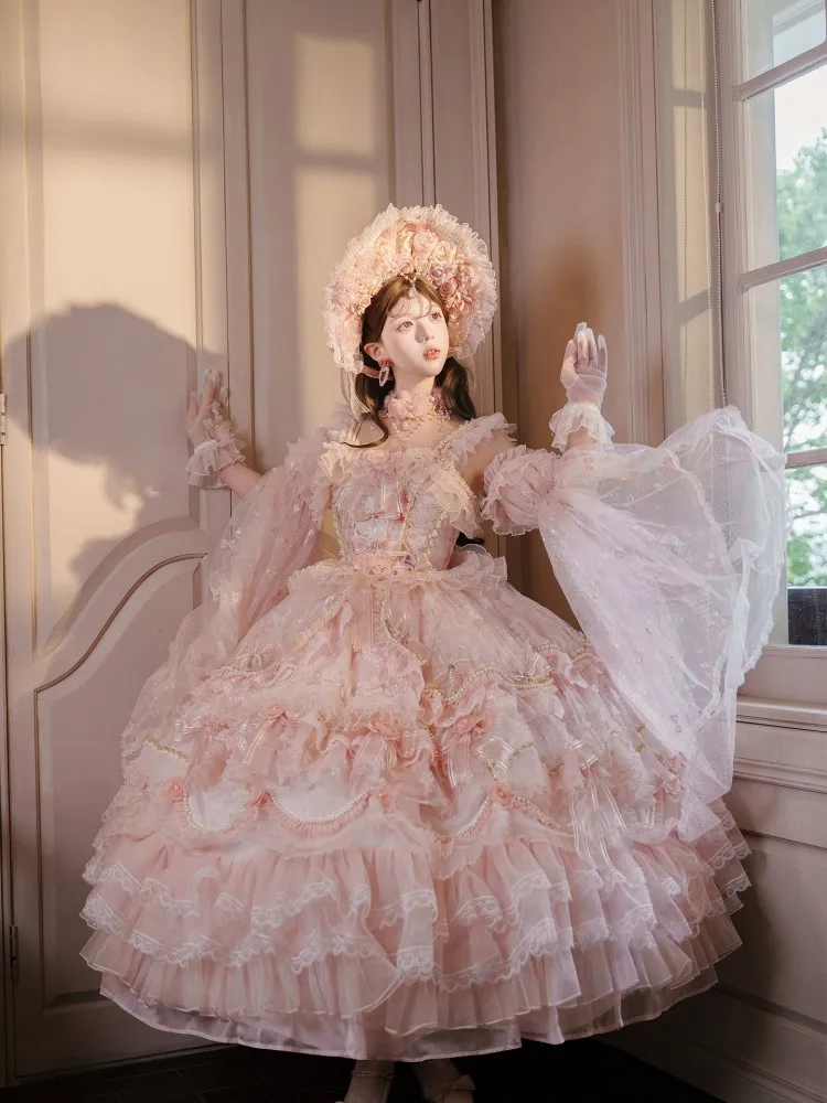 Un lussuoso abito elegante, alla moda e dolce per il matrimonio