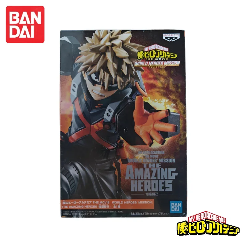 

В наличии оригинальный Bandai Banpresto My Hero Academia Bakugou Katsuki аниме товары фигурка модель украшения