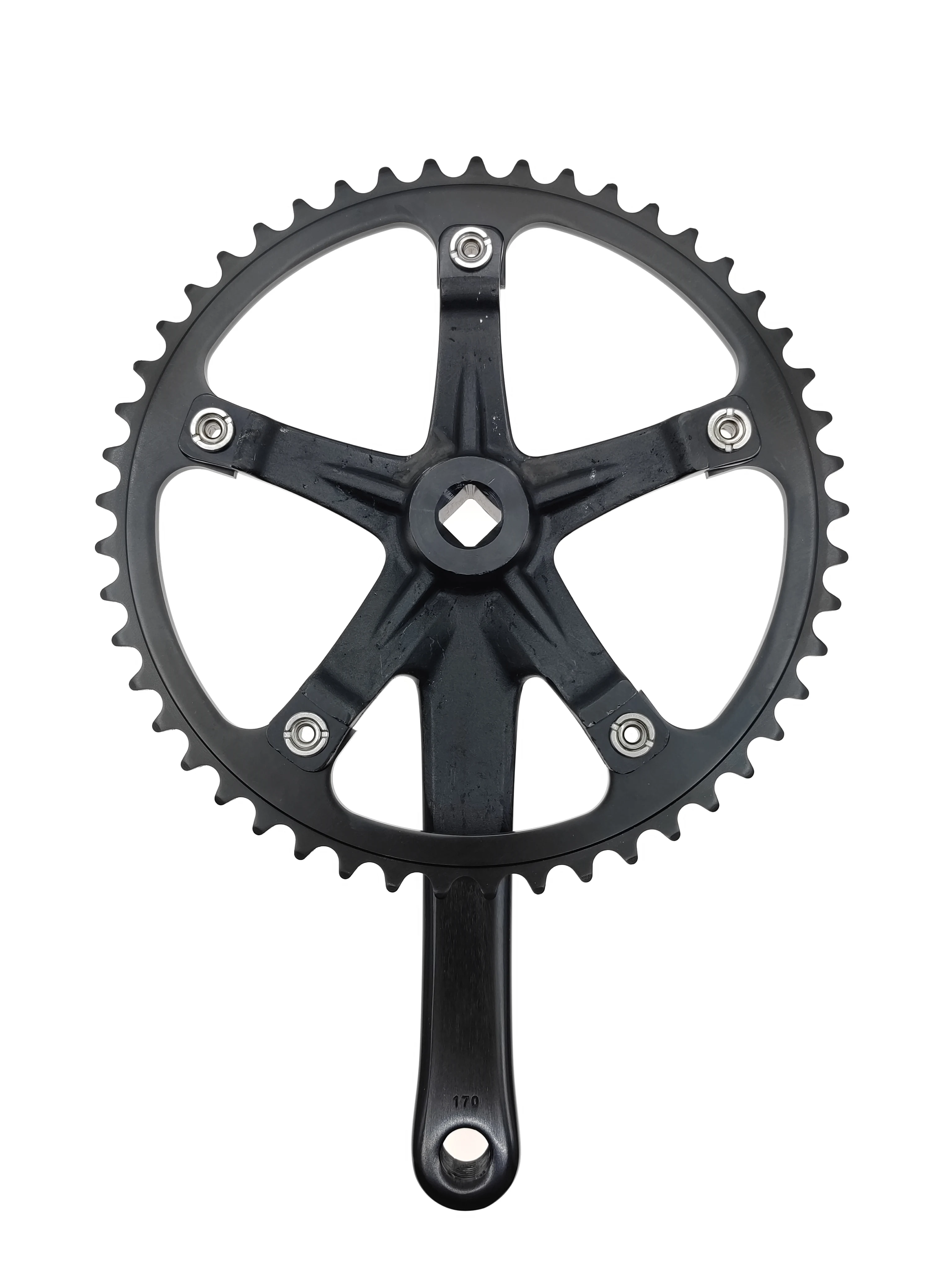 Fixed Gear crankset 49T Integrated crankset 144 BCD CNC crank disc