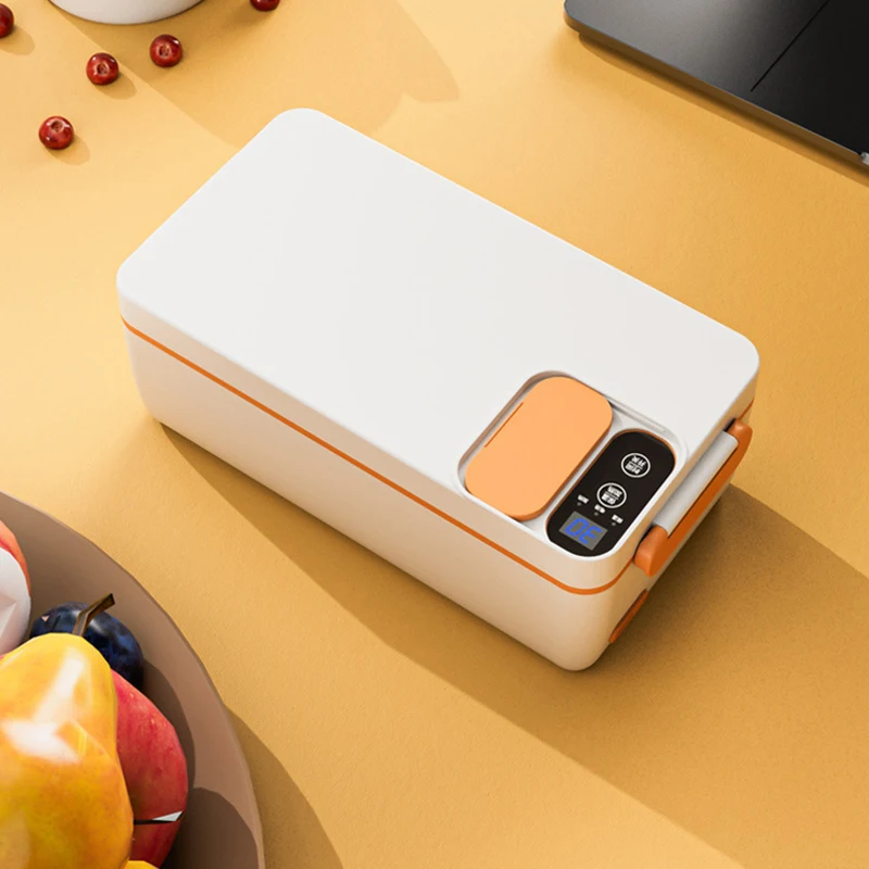 Electric Heating Lunch Box Wireless Portable USB Rechargeable Lunch Box 1000mL 12000mAh Food Insulation Lunch Container