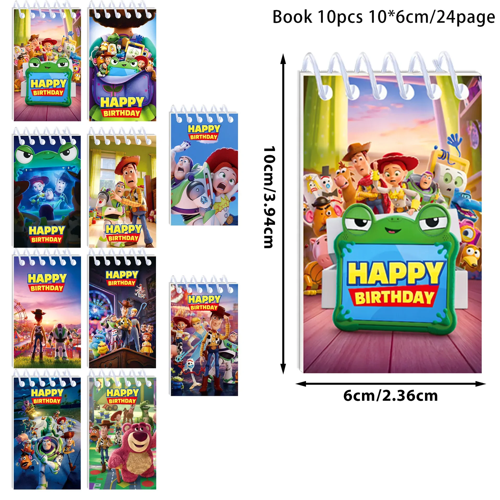 2026 Toy Story 5 Themenparty-Zubehör-Set Geburtstagsparty DIY-Dekorationsset Banner Ballons Tortendekoration Dekorationszubehör Geschenke – Detail 8