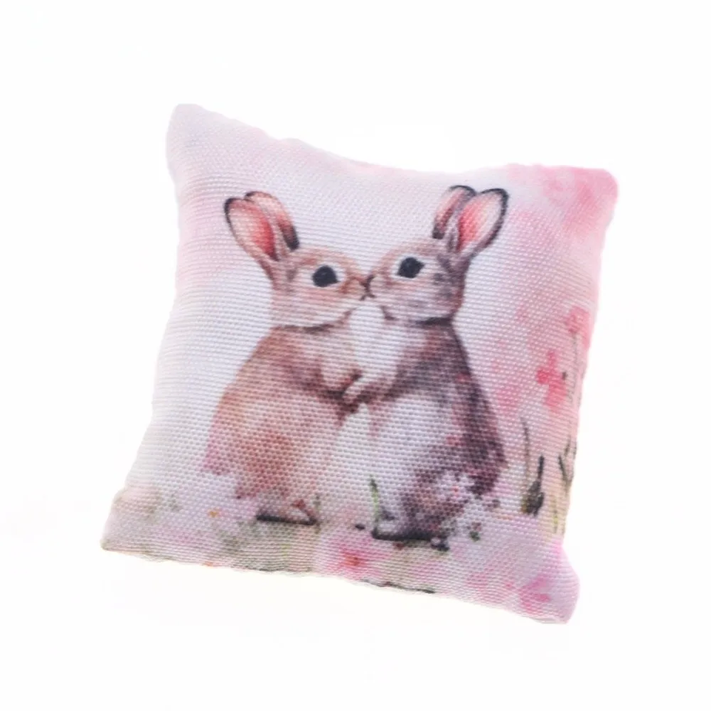 

Spring Theme Dollhouse Miniature Easter Cushion Easter Theme Realistic Scenes Miniature Living Room Scene Miniature Furniture