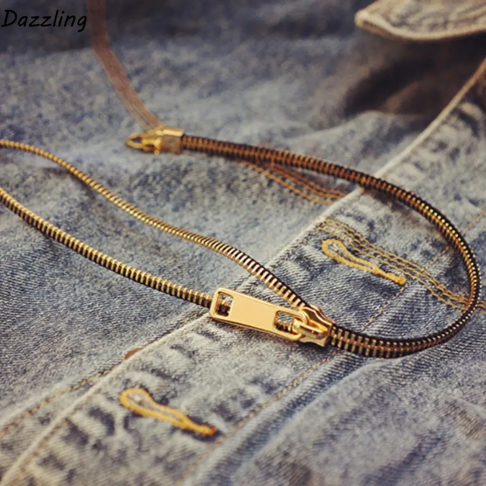 Fashion Choker Zipp…