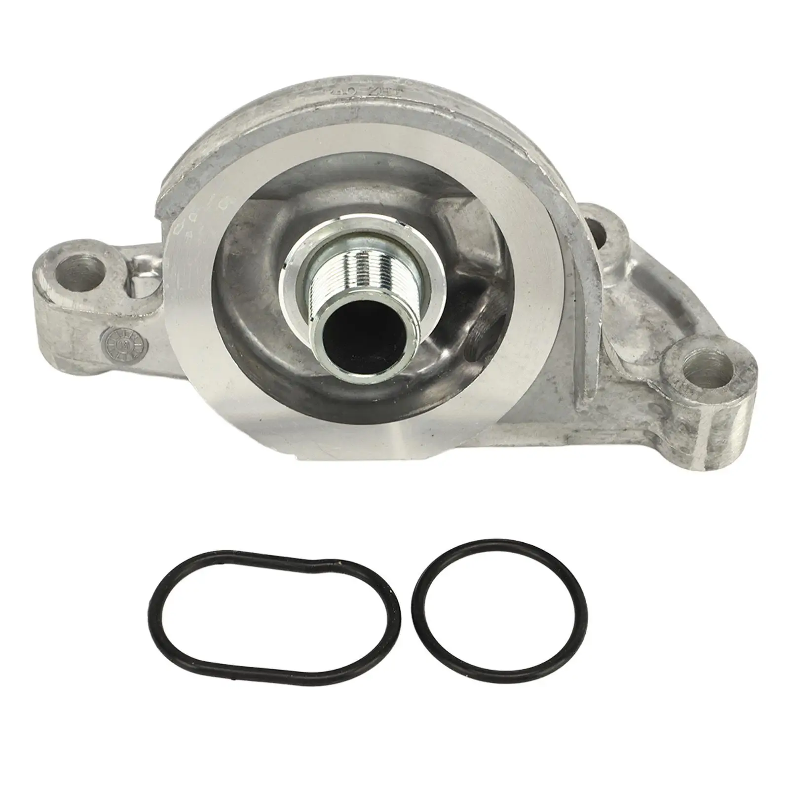 

Oil Filter Housing Shell Silver Engine Oil Filter Housing Scratch Resistant Aluminum Alloy 15310R40A00 Hard Material for car