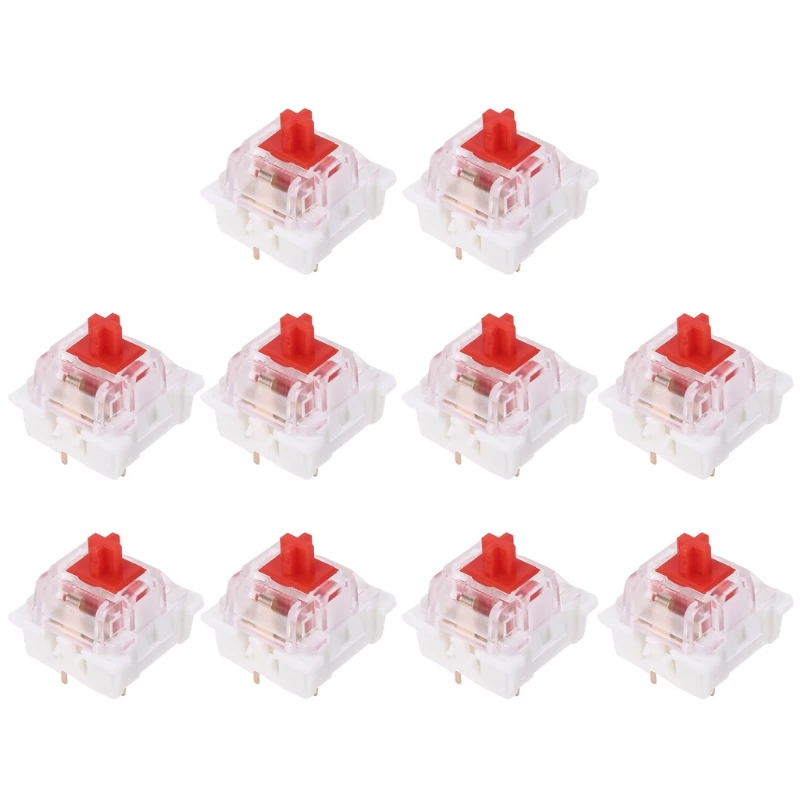 مفتاح UTemu-SMD للوحة المفاتيح الميكانيكية ، أسود ، أحمر ، بني ، أزرق ، 3Pin ، بديل الكرز MX Gateron ، DIY