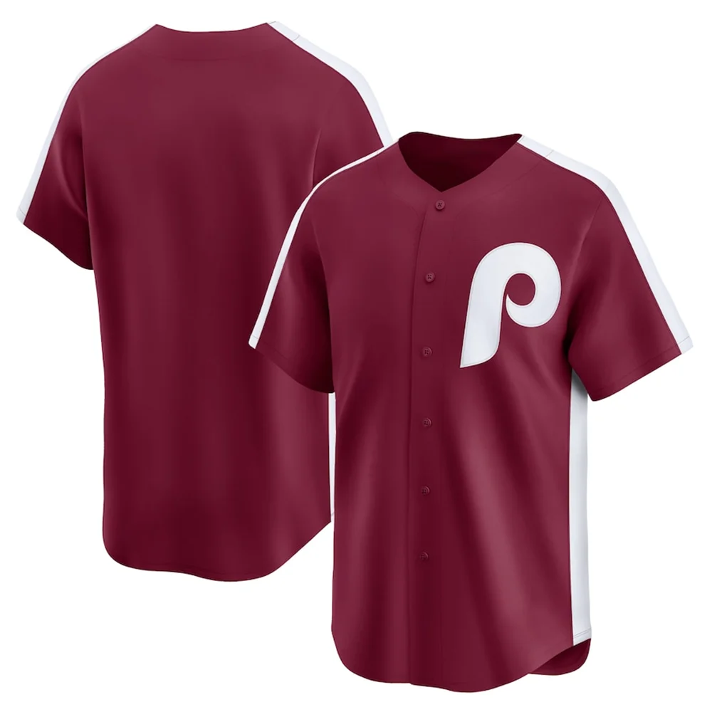 2024 Summer Phillies Baseball Shirt Los Angeles Adult Men\'s and Women\'s Comfortable Short Sleeve Philadelphia Teen Training Wear