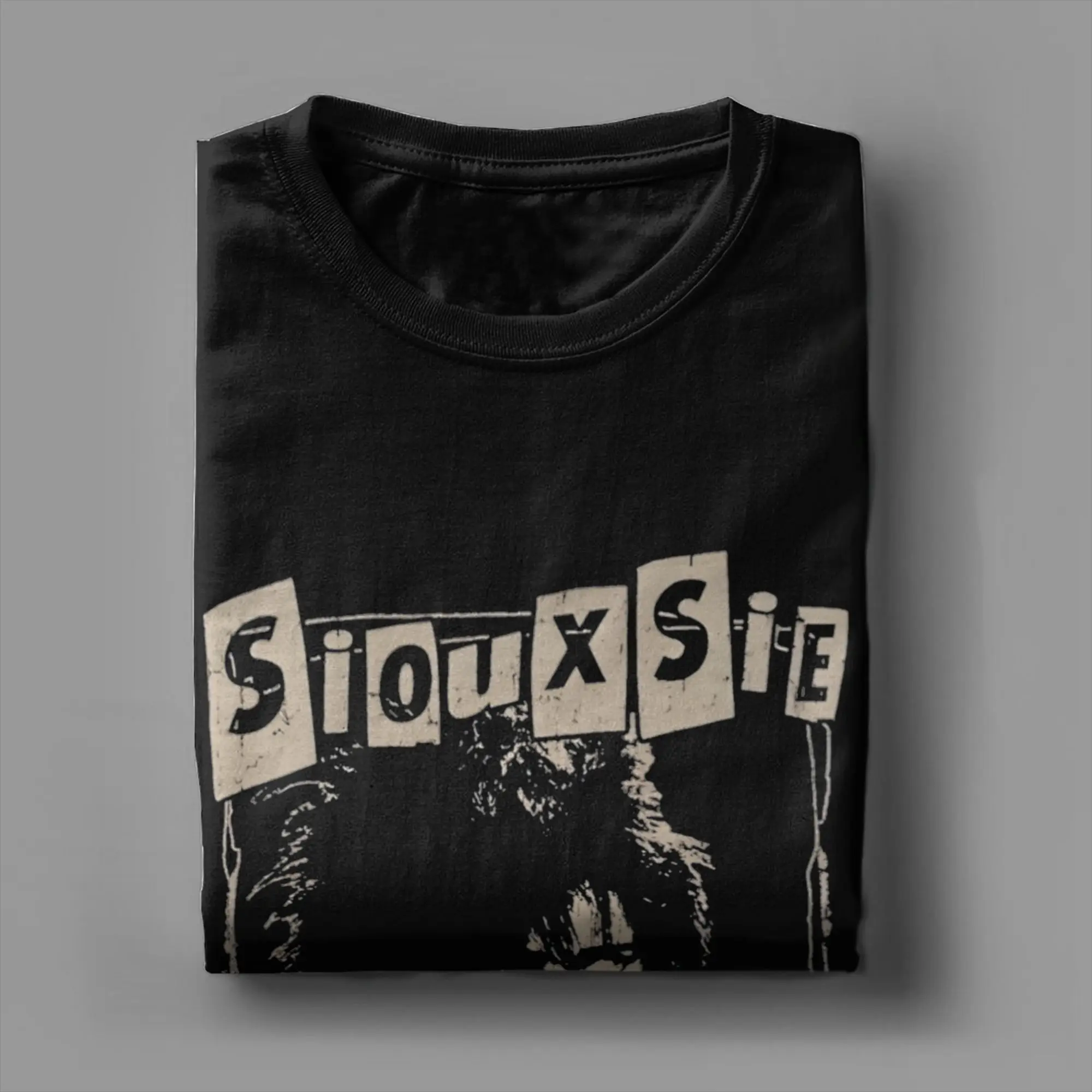 Men's T-Shirts Siouxsie Sioux Susan Janet Ballion Fun Pure Cotton Tee Shirt Siouxsie and the Banshees T Shirt Clothing Plus Size - view 4