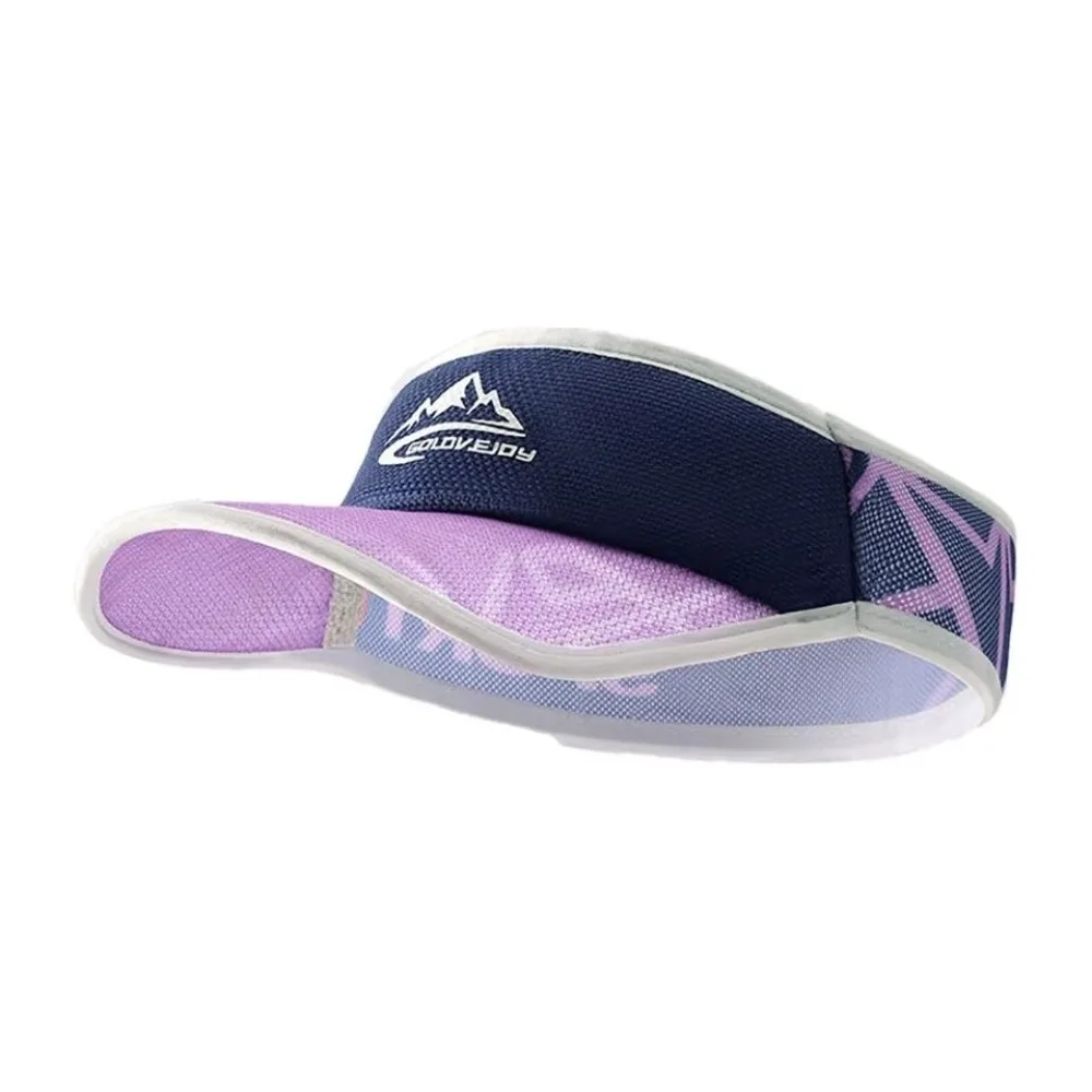 Fashion Elastic Sunshade Headwear Cap Quick-drying Breathable Mesh Hat Lightweight Empty Top Sun Hat Outdoor Spots