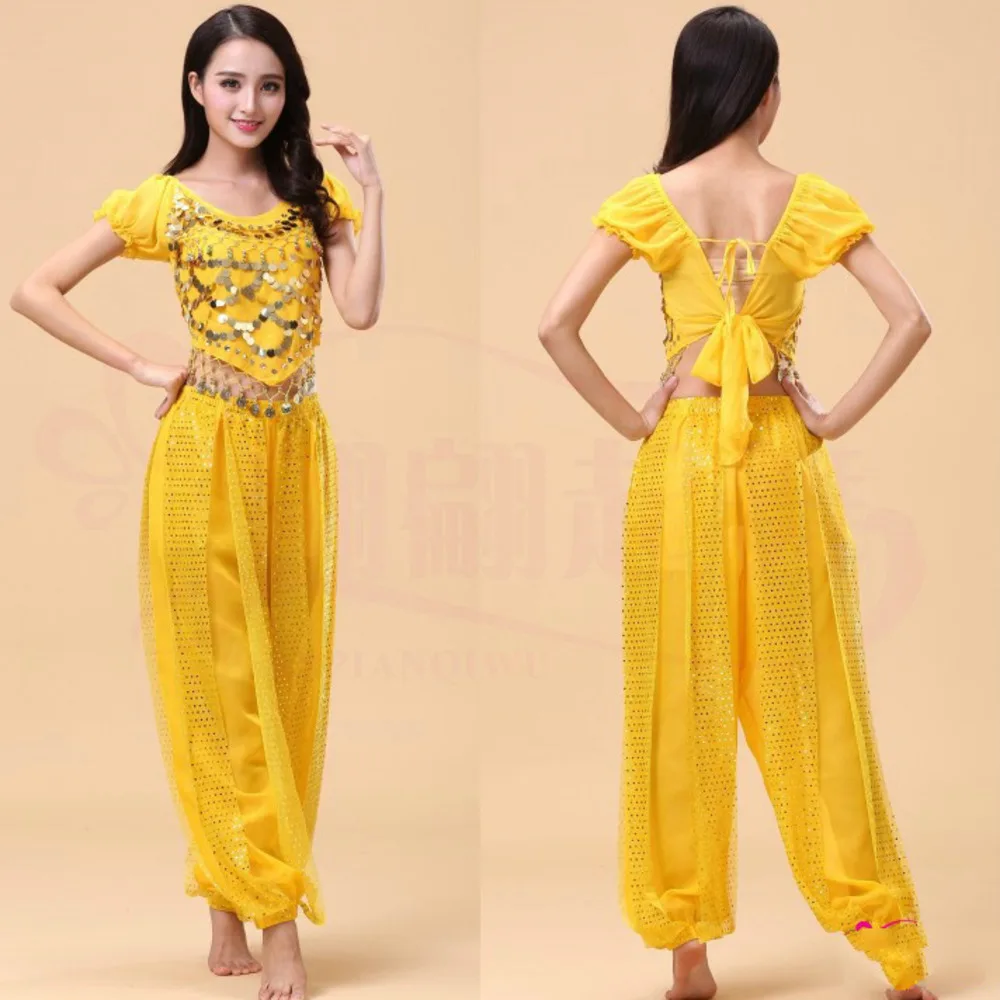 Costume de danse indienne femmes bollywood femme professionnelle fille Oriental indien danse du ventre vêtements robe de danse du ventre haut jupe