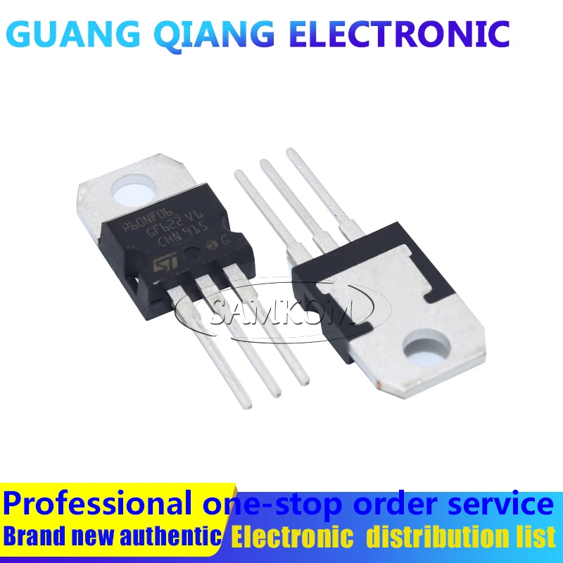 10PCS P60NF06 MOSFET N-CH 60V 30A TO220FP