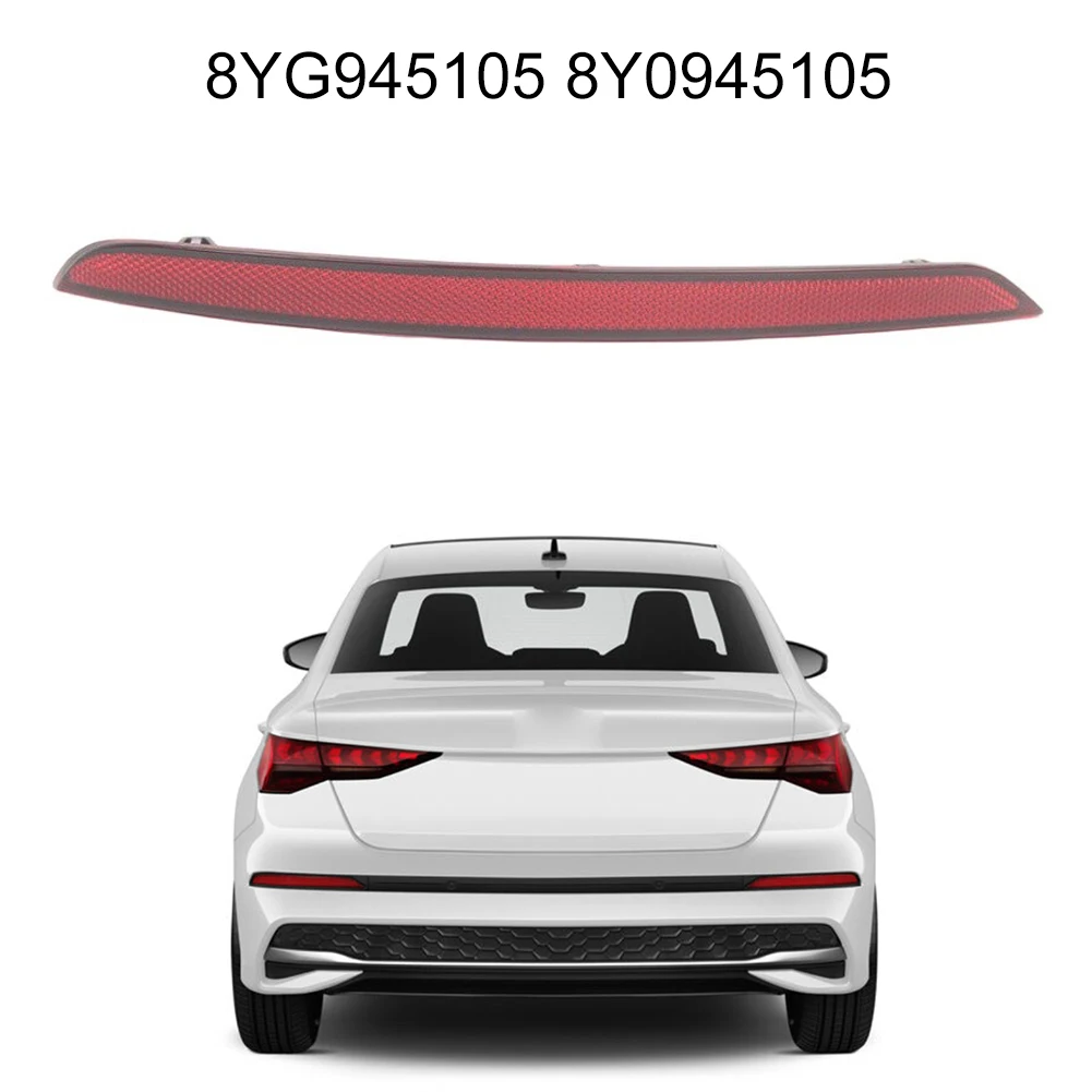 For A3 8Y Pre-facelift 2020-2024 Rear Bumper Reflector Lens 8YG945105 8Y0945105 Bumper Reflector Replacement Exterior Parts