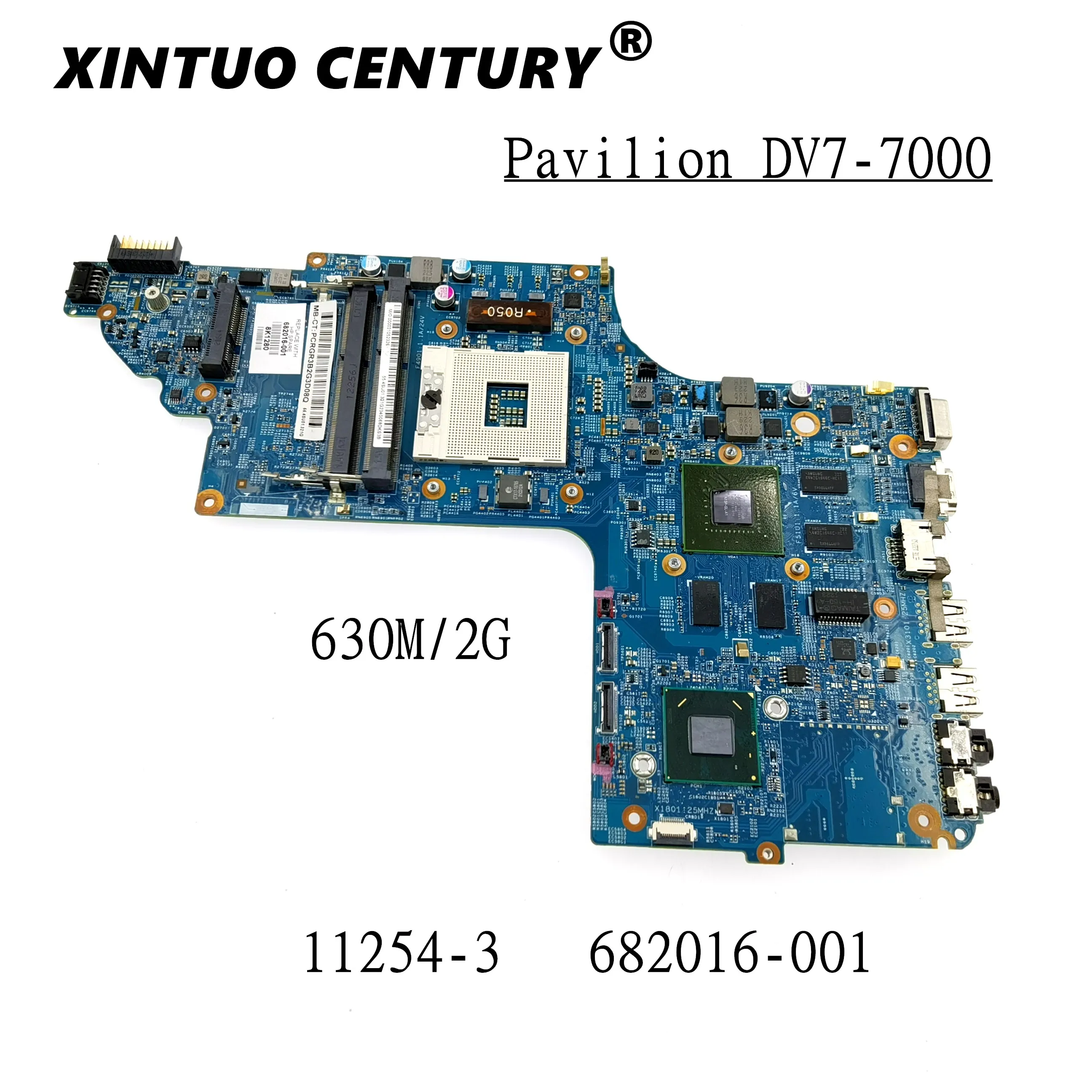 

682016-001 FOR HP DV7-7000 DV7T Laptop motherboard 48.4ST10.031 682016-501 HM77 w/ GT630M 2G GPU Test work